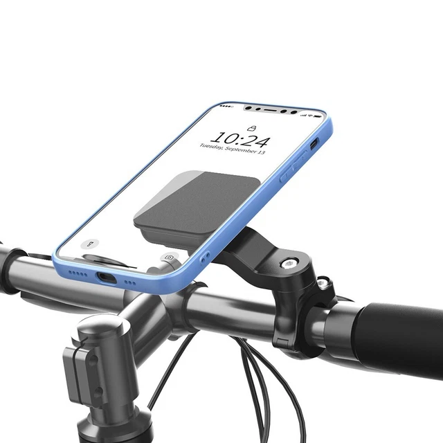 Installation facile support de téléphone magnétique pour vélo pour aspiratio