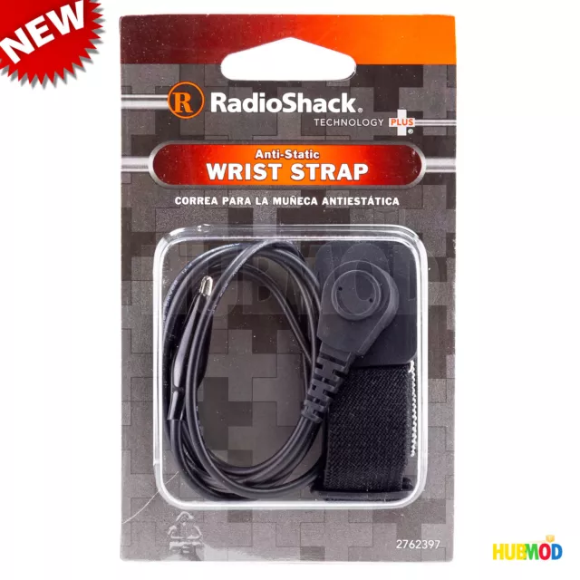 RadioShack ANTI-STATIC ESD ADJUSTABLE WRIST STRAP 2 ft Grounding Bracelet Band