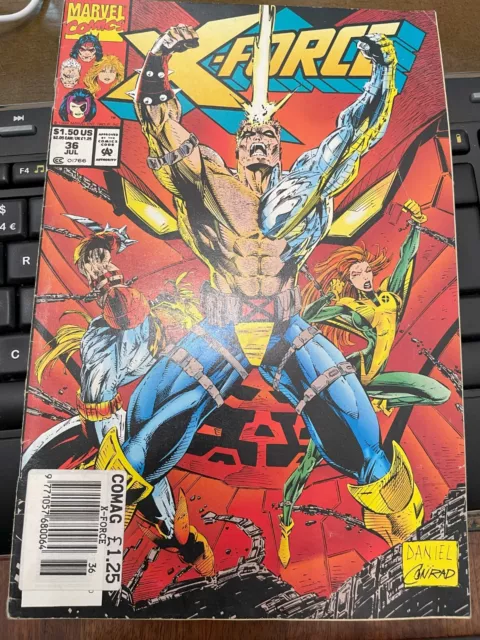 Marvel Comics	X-Force	Genocidal tendancies	Volume  1	Number 36	July	1994