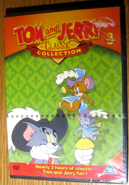 TOM AND JERRY - Classic Collection - Vol. 3 (DVD, 2004) - BRAND NEW ...
