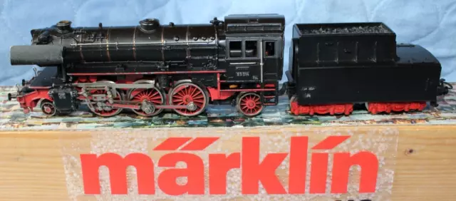 Märklin H0 " 3005 " Dampflokomotive mit Tender Br.23 014/DA800 Rauchgenerator".