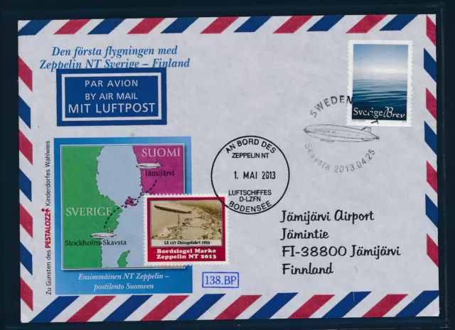118b) Zeppelin NT, Flug Schweden - Finnland 2013 + 138.BP