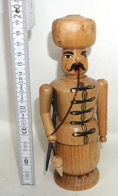 Räuchermann Räuchermännchen Sultan Erzgebirge 19cm DDR GERAUCHT