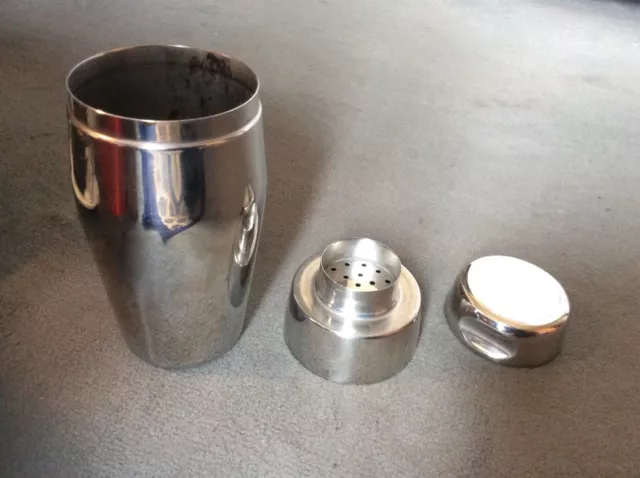 Shaker ALFRA ALESSI 18/10 eme stainless steel ITALY -Mod.dep