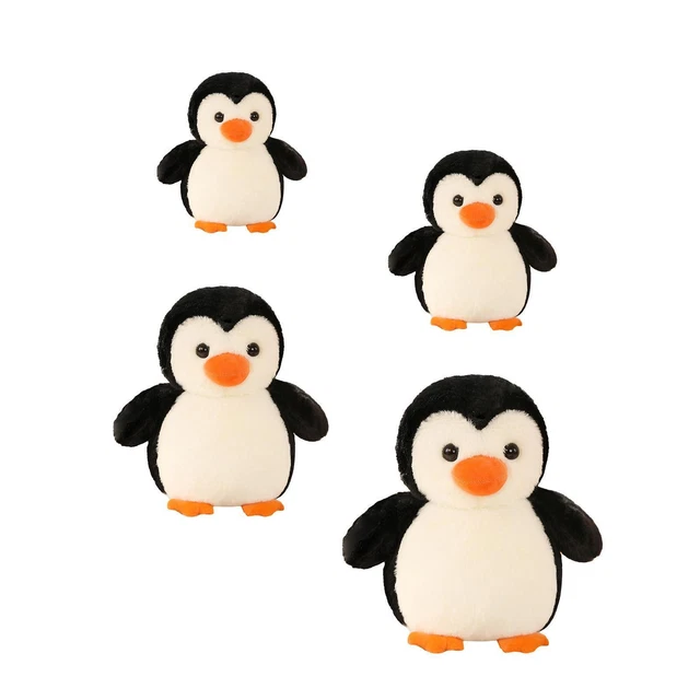 CUTE STUFFED PLUSH Penguin Accompany Sleep Toy for Kids Boys Girls