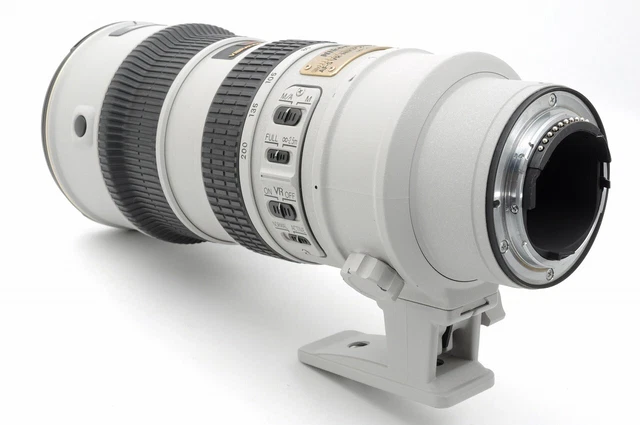 [Near Mint] Nikon AF-S VR Nikkor 70-200mm f/2.8 G ED Light Gray From Japan 2
