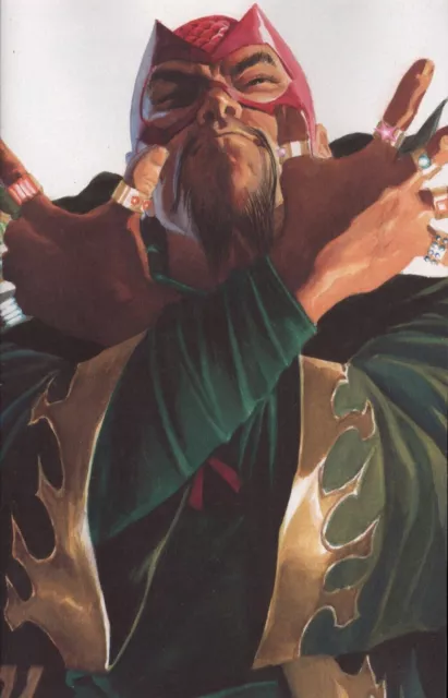 Invincible Iron Man #4 Alex Ross Timeless Mandarin Variant Marvel Comic 2023 Ar1