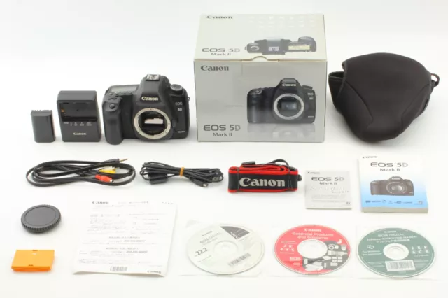 [NEAR MINT w/Box] Canon EOS 5D Mark II 21.1MP Digital SLR Camera Body JAPAN #100