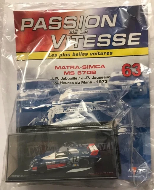 1/43 Matra-Simca MS670B #10, 1973 Le Mans, Minichamps 430 731110