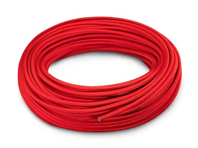 AN6 JIC (5/16") tubo in teflon con treccia d'acciaio rosso tubo olio carburante