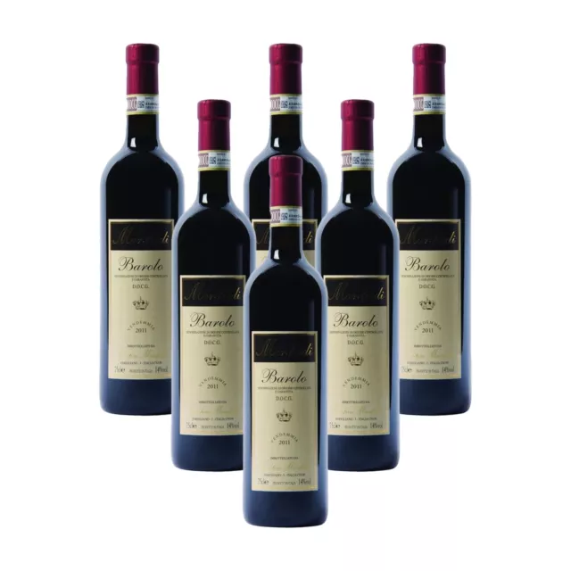 Manfredi Barolo Docg 75Cl Red Wine Italy Piemonte Oak Barrel Aged (Case Of 6)