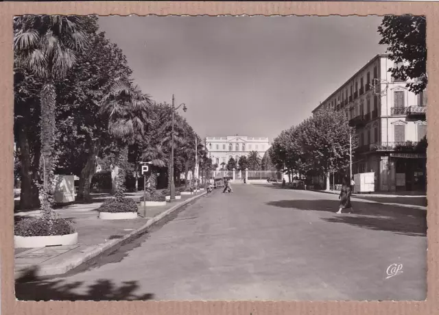 Carte Postale Cpsm Noir & Blanc / Draguignan Boulevard Georges Clemenceau
