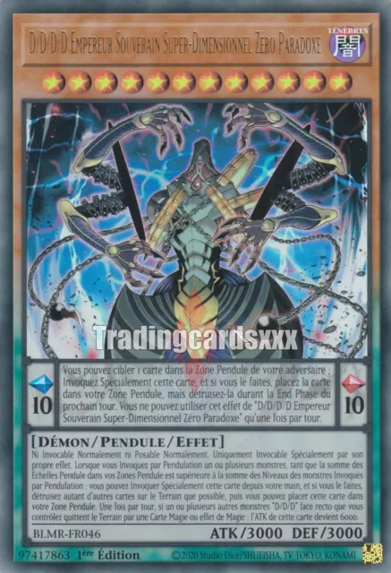 Yu-Gi-Oh! D/D/D/D Empereur Souverain Super-Dim. Zéro Paradoxe : UR BLMR-FR046