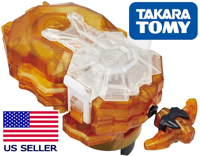 TAKARA TOMY BEYBLADE Burst DB Full Custom LR Bey Launcher B-191 Gold US ...