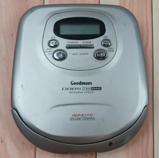 Goodmans GCD 302RS Compact CD Player - Tested Working