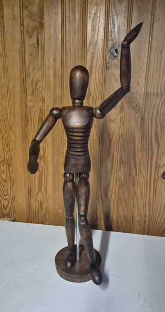 STOBAZA Mannequin d'artiste articulé en bois 20,3 cm avec