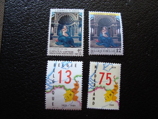 Briefmarken Yvert Und Tellier N° Belgien 2157 2338 Spain 2398 PAYS-BAS1339n ( Tu
