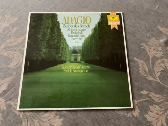 LP ADAGIO Zauber des Barock Festival Strings Luzerne