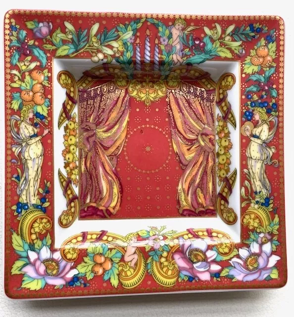 VERSACE Schale 13,5 x 13,5 cm Le Rève de Noël von Rosenthal            "ansehen"