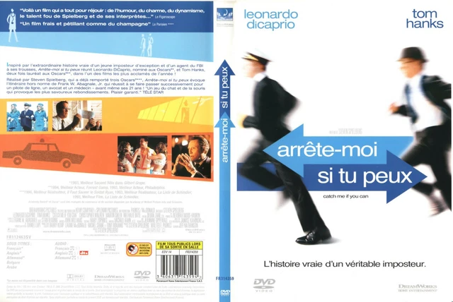 DVD Arrête moi si tu Peux de Steven Spielberg en BE