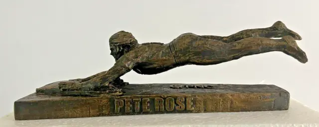 Pete Rose 2017 Sga Pnc Commemorative Statue Cincinnati Reds