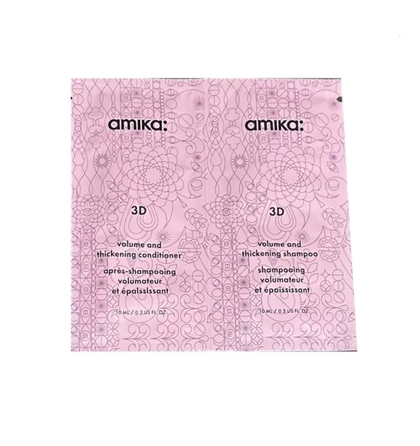 Amika 3D Volumen & Verdickung Shampoo & Conditioner 10ml