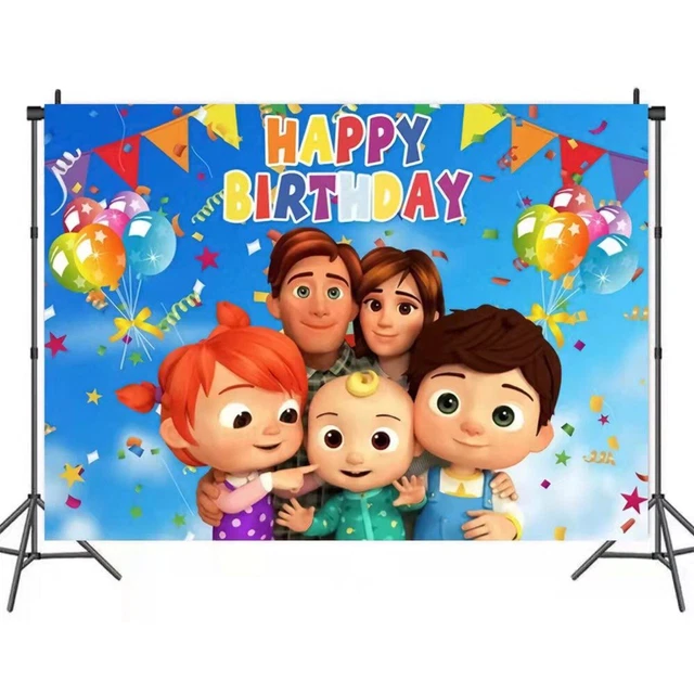 HAPPY BIRTHDAY BACKDROP Photo Background, Vinyl Party