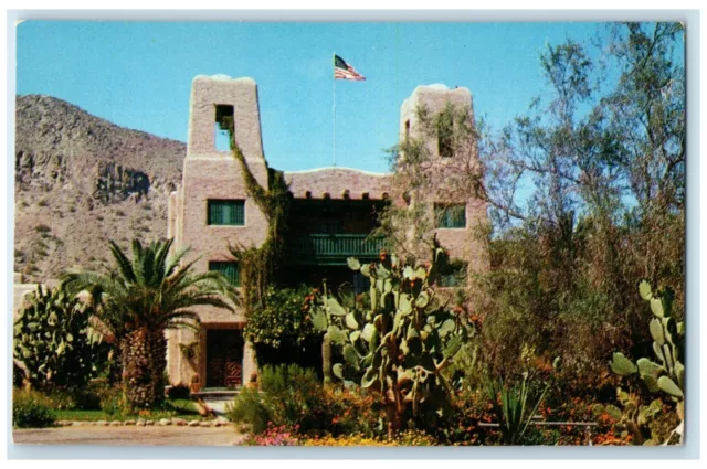 c1960 Jokake Inn Camelback Mountain Mission Towers Bell Phoenix Arizona Postcard