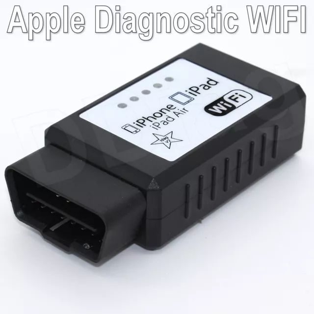 WiFi WLAN OBD2 ELM 327 Car Code Scanner for iPhone iPad iPod diagnostic scan
