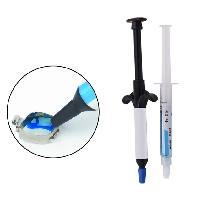 Dental Clinic Orthodontic Adhesive Light Cure Band Cement Shade Blue Glue Kits
