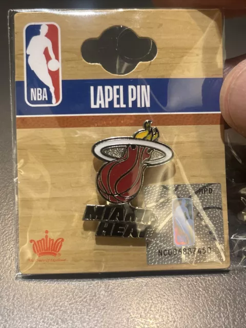 Miami Heat Team Logo Pin NBA