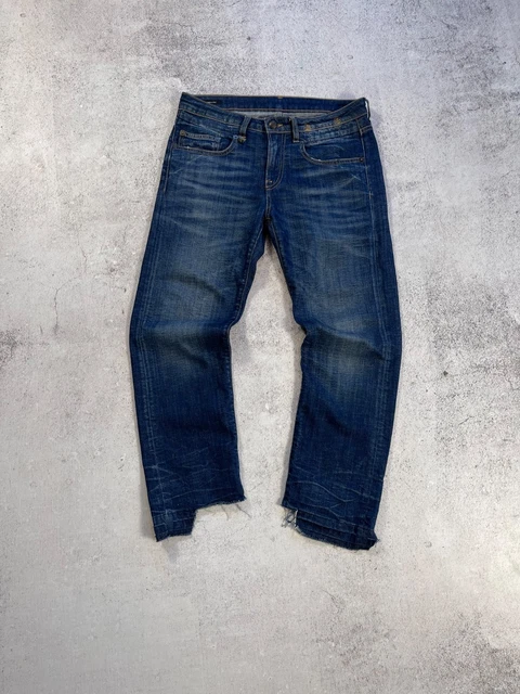 R13:: ジーンズ:27[RESALE] R13 BOY STRAIGHT Women Jeans 27 Sand Stretch Ankle Cropped