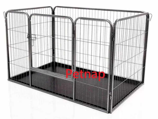 Puppy Play Pen- Dog Pet Enclosure, Heavy Duty,Playpens,Whelping Box,Crate