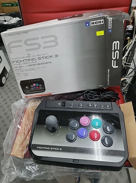 PS3 PlayStation 3 HORI Fighting Stick Pad Controller Arcade Joy Stick HP3-01