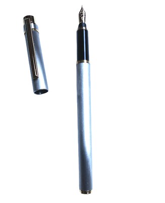 Fountain Pen vintage penna MUST DE CARTIER modello senza clip, CARTIER SANTOS 