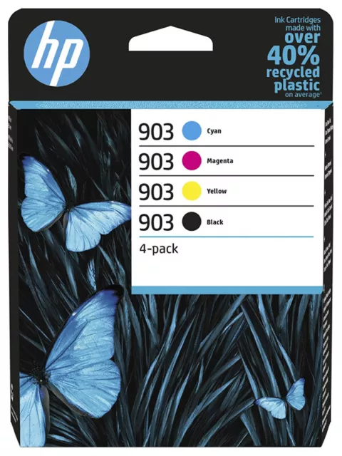 4 CARTUCCE ORIGINALI HP OfficeJet PRO 6966 6968 6970 6971 6974 6975 6976