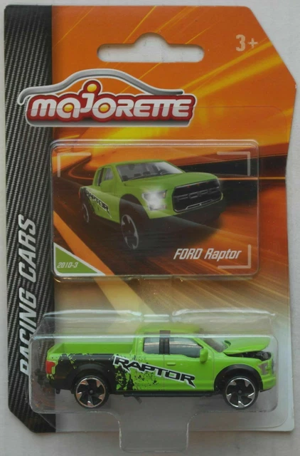 MAJORETTE RACING CARS Ford F-150 Raptor pick-up vert/noir neuf ...