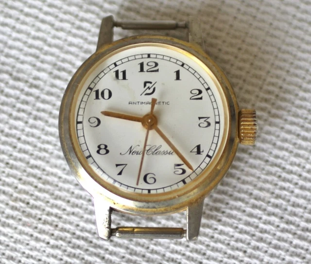 Montre New Classic Mécanique Antimagnétique - Mouvement Automatique, Style Classique