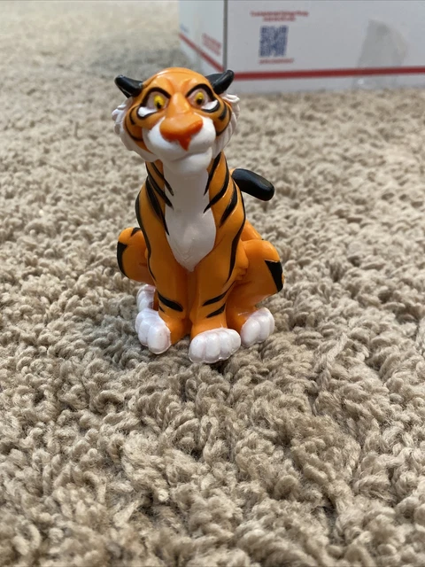 FIGURINE DISNEY ALADDIN RAJA PVC Cake Topper Rajah Tiger Jasmine's Cat ...