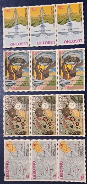 Lesotho MNH Stamps 1973 Mining Gem