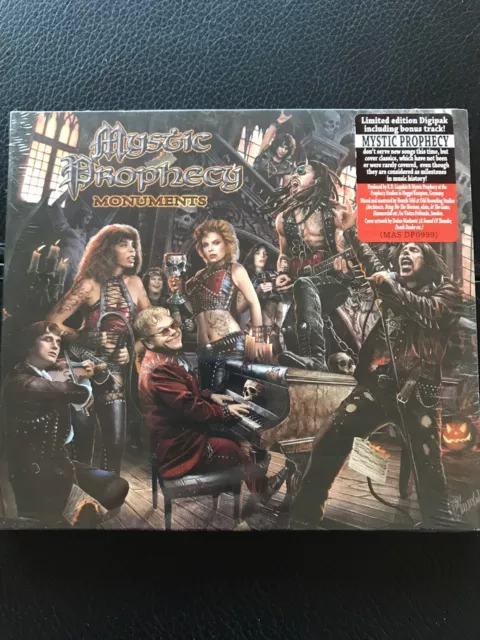 MYSTIC  PROPHECY  -   Monuments , LIMITED EDITION , CD  2018, Metal  , NEW , NEU