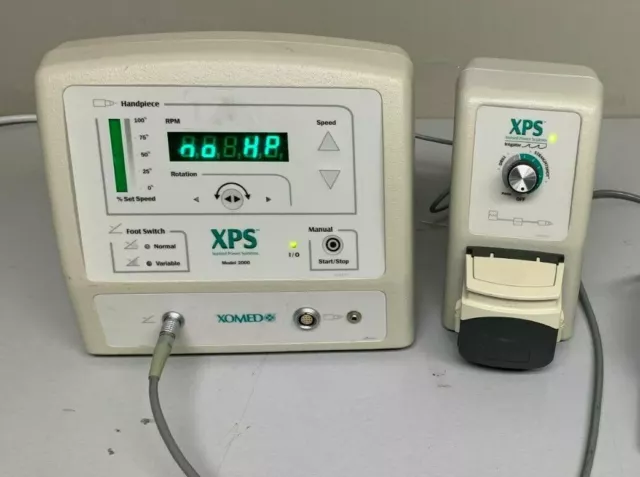 Xomed XPS 2000 Micro Resector Console with Irrigator