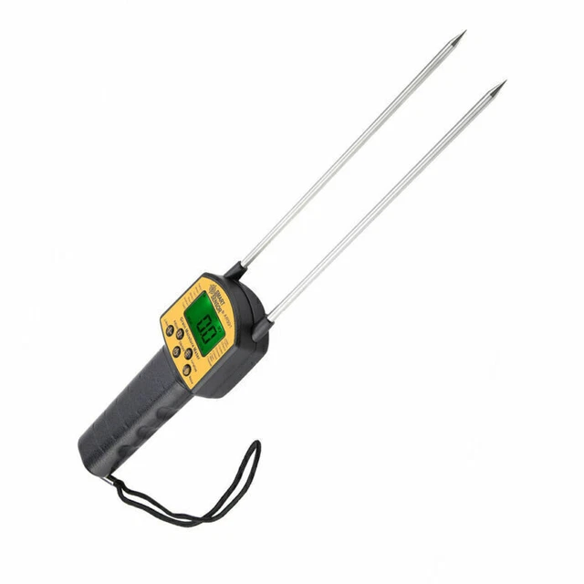 Feuchtigkeitsmessgerät Stroh Heu Getreide Messgerät Digital Feuchtemesser 0 Q2W8