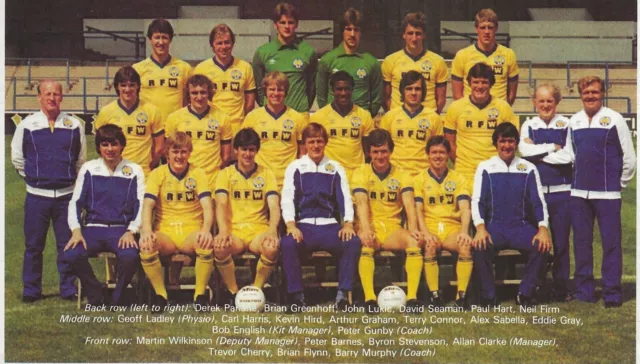 Leeds United Football Team Photo>1981-82 Season