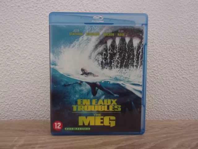 EN EAUX TROUBLES (THE MEG) - Blu-ray - comme neuf (Livraison incluse)