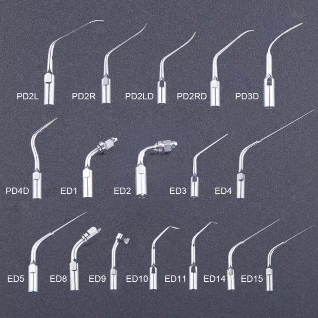 Dental Ultrasonic Scaler Scaling Endo Perio Tips For EMS Woodpecker P/E 27 Type