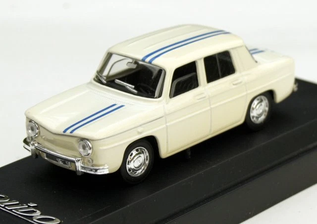 Miniature RENAULT R8 Gordini 1964 rouge à bandes blanches WELLY WEL24015WB | Collect World