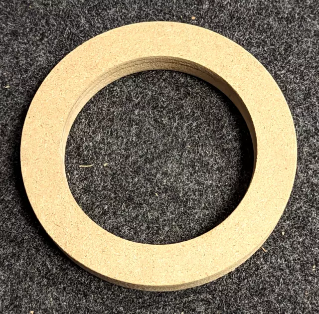 MDF Rings for 3" Speaker Spacer Mounting PAIR Car Audio 3/4" Thick