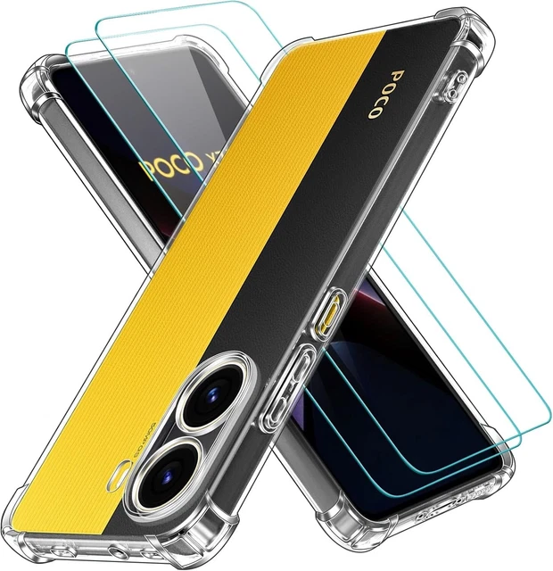 Lot De 3 Protections D'écran En Verre Trempé Pour Poco X5 Pro 5G - Marque Little Boutik - Origine France