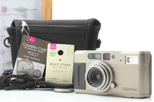 [N MINT+ W/ Case] Contax TVS Point & Shoot 35mm Film Camera Body From JAPAN